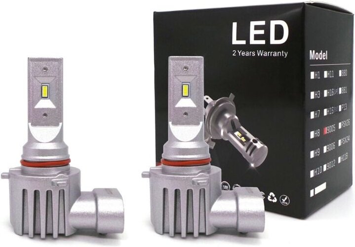 Stück H12 LED-Lampen 9V-30V CANBUS CSP weiß starkes Licht