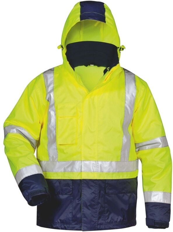 FP - Safestyle Warnschutzjacke Alf 3-in-1 Gr. s gelb/marine