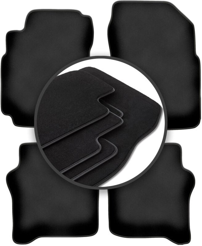 Premium-Fußmatten für: Nissan Primera P12 Kombi, Limousine, Liftback (2001-2007)