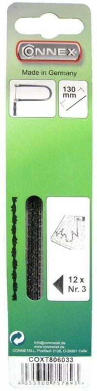 Laubsägeblatt Zarsa für Holz 12 Stück Sägen & Messer