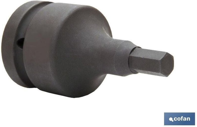 Kraft-Stecknuss 1 Sechskant. Männlich 17mm