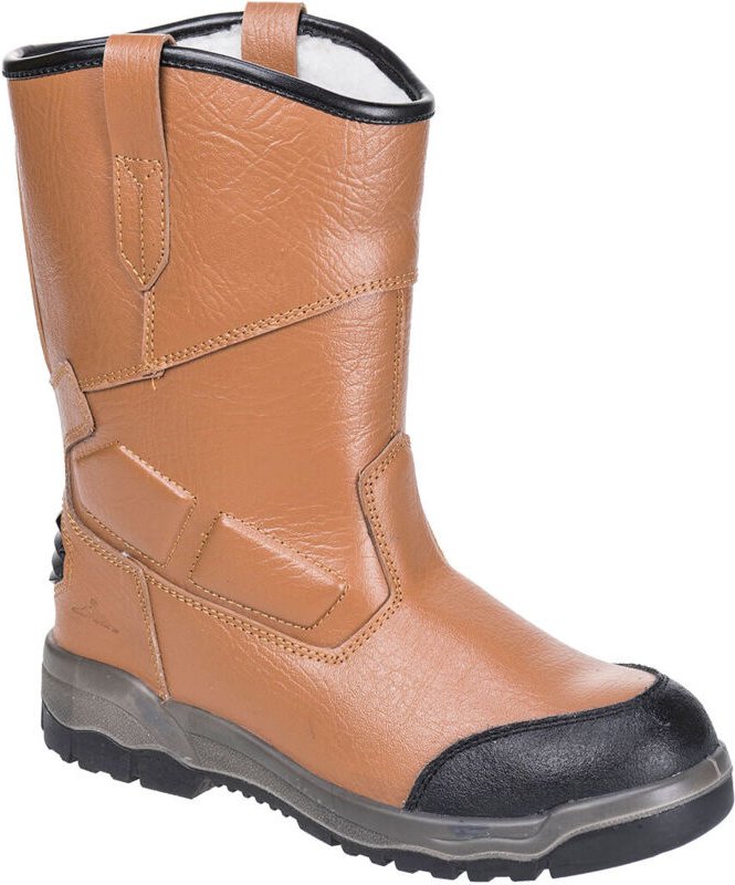 RIGGER Pro Steelite gefüttert S3 CI Bronze Stiefel 47