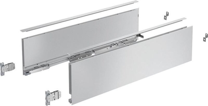 Profil Avantech You B.500 x H.139 mm Hettich Grau Set - 9255258
