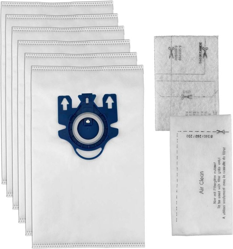 Staubsaugerbeutel 6 Stück Miele gn HyClean Efficiency Complete C3 Complete C2 - Ymyny