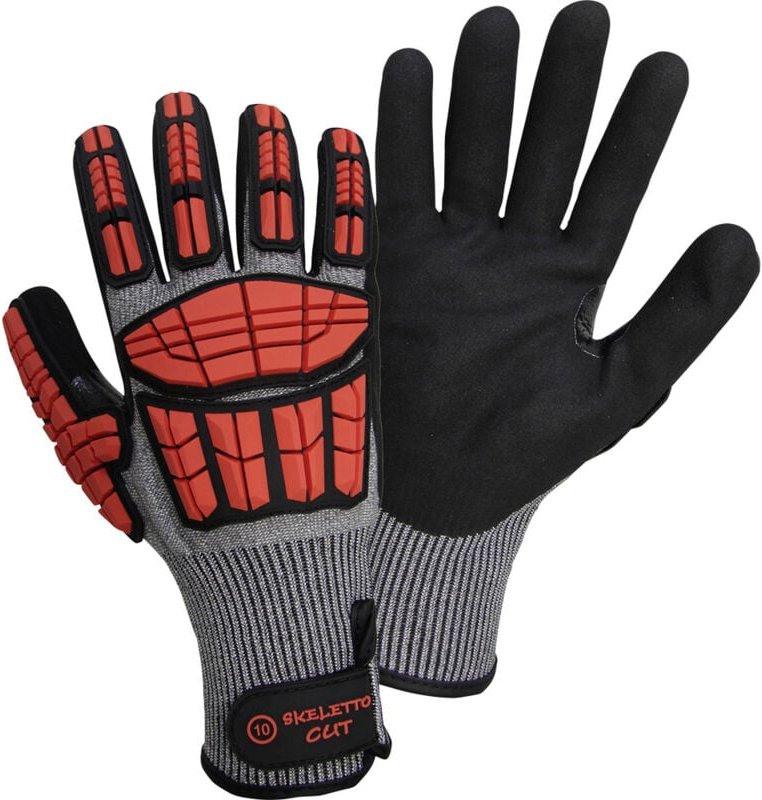 Leipold Doehle SKELETTO CUT 1201-10 HPPE Schnittschutzhandschuh Größe (Handschuhe): 10, XL EN 388:20