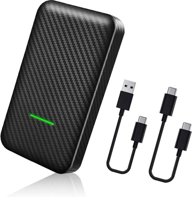 Trade Shop - carplay wireless adapter carlin 3.0 auto 5G chip halter kabel siri sprachsteuerung -