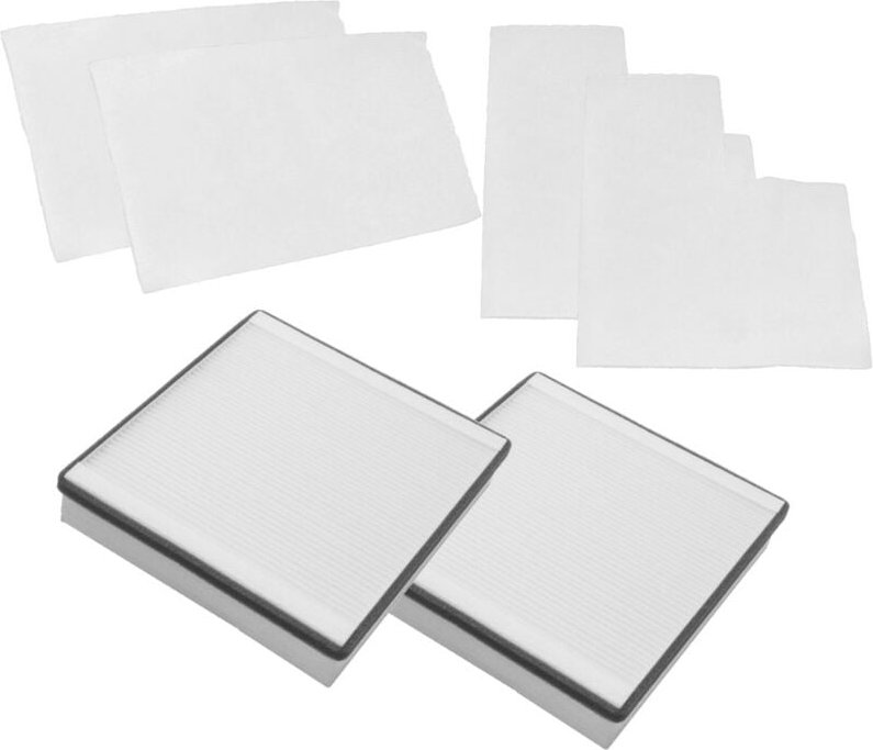 6in1 Filter-Set (2x Feinfilter, 4x Grobfilter) kompatibel mit Vallox kwl 080 psl, kwl 090 psl, kwl 240 sc, kwl 240 mv Lü...