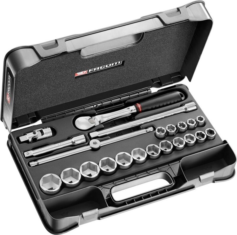 FACOM Steckschlüssel-Set 1/2 SL.161, 22-tlg.