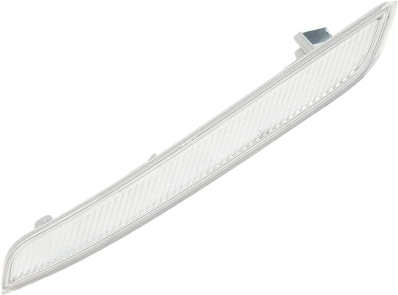 Ej.life - Auto-Außenfrontstoßstangenreflektor Klarweiß Verbessert die Sichtbarkeit des Autos Seitenmarkierungsreflektor ...