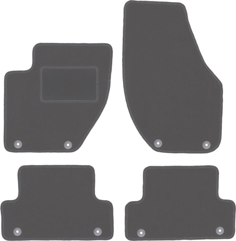 Graphit-Fußmatten für: Volvo V40 II Kombi, Cross Country (2012-)