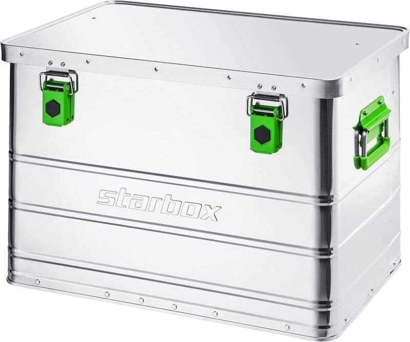 Aluminiumbox Starbox 70 (580x385x380mm, staub-/spritzwassergeschützt) - Alutec
