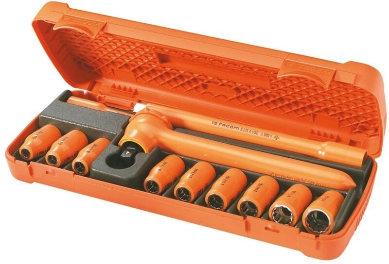 FACOM Steckschlüssel 1/2 - 1000V VSE 12-tl