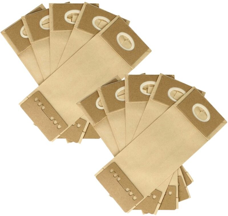 10x Turbofilter Ersatz für Festool tf II-RS/ES/ET/5 für Schwingschleifer, Exzenterschleifer - Papier-Staubbeutel Set San...