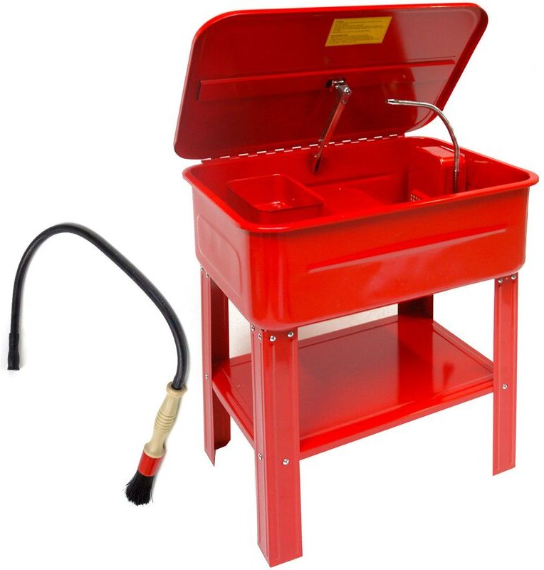 Dema - Teilewaschgerät Teilereiniger Teilereinigungsgerät 80 Liter + Reinigungspinsel