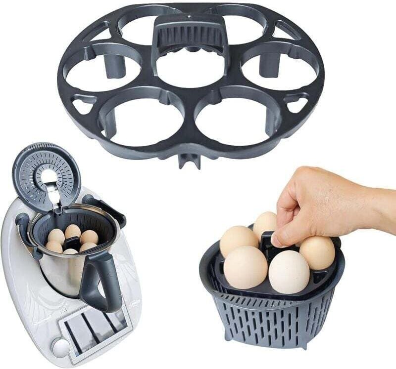 Kompatibles Messer für Eierkochzubehör für Thermomix TM5, TM6, TM31 Kochkorb (einlagig) - Ulisem