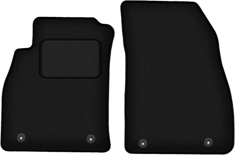 Vordere Matten schwarz für: Saab 9-5 II NG Limousine, Kombi, Liftback, Fließheck (2010-2012)