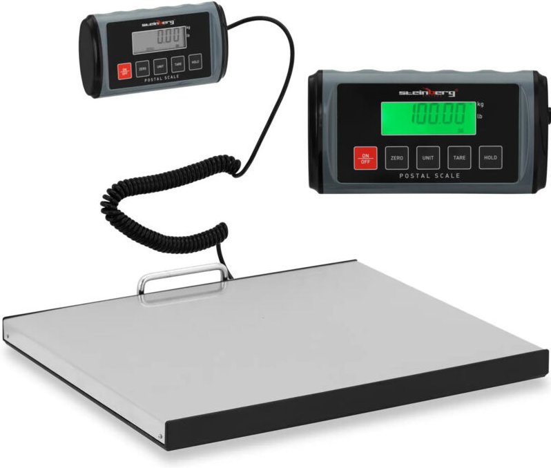 Steinberg Systems - Paketwaage digital Industriewaage Bodenwaage Versandwaage lcd 100 kg / 0,05 kg