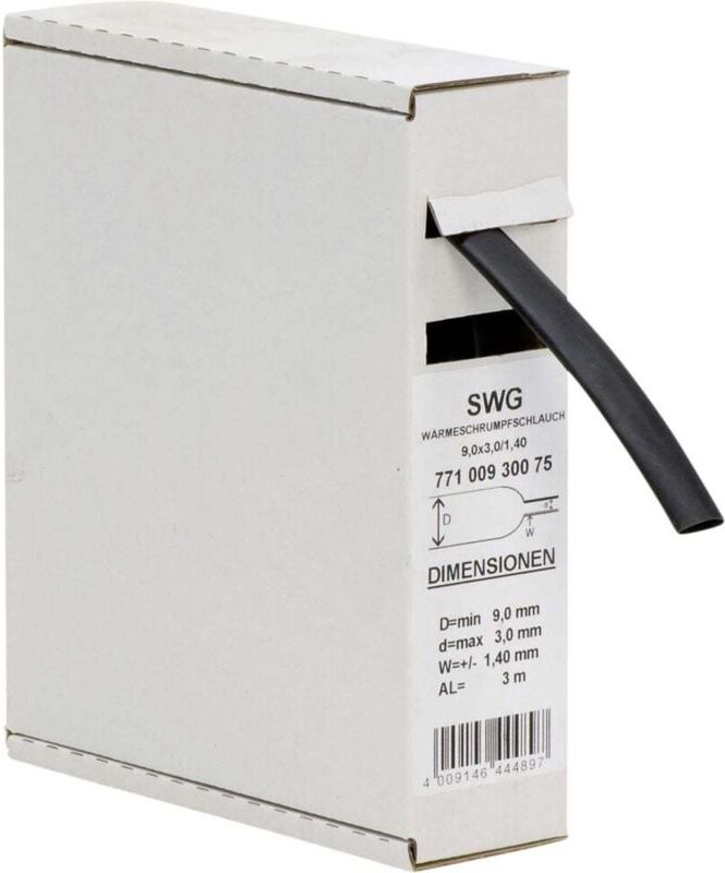 SWG Wärmeschrumpfschlauch mit Kleber Autoreparatur