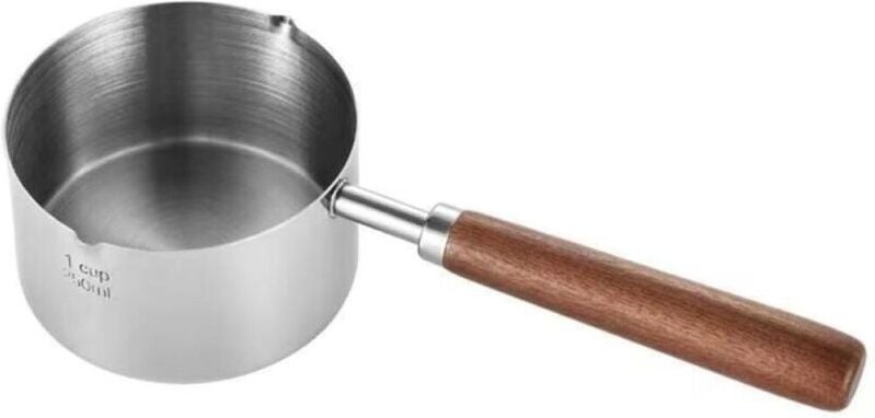 Mini-Kochtopf, Schokoladentopf, Edelstahl-Kochtopf mit Ausgießer, Mini-Butter-Kaffee-Milch-Kochtopf, kleiner antihaftbes...