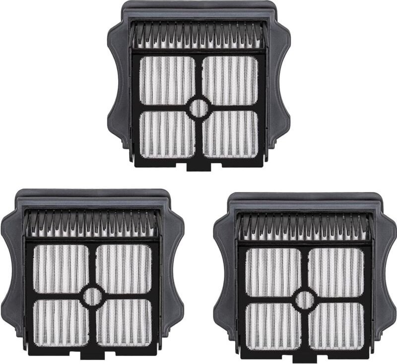 3 Stück HEPA-Filter kompatibel mit Tineco Floor One S5, Floor One S5 Pro 2, Leichtfilter für Nass- und Trockensauger, Fi...