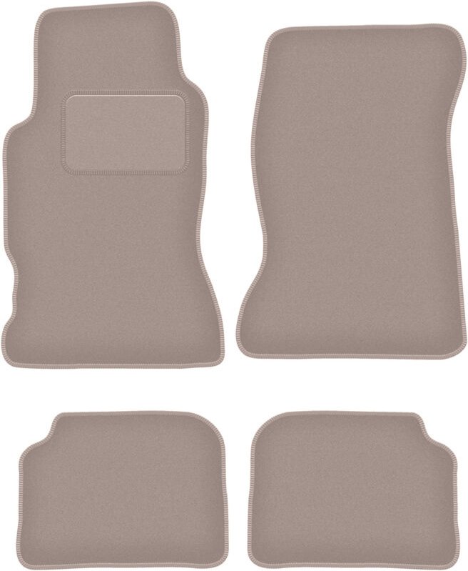 Beige Veloursmatten für: Honda Legend II Coupé (1991-1996)