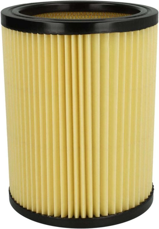 Faltenfilter Ersatz für Hikoki / Hitachi 750435, 710060 für Staubsauger - Patronenfilter, Gelb Schwarz - Vhbw