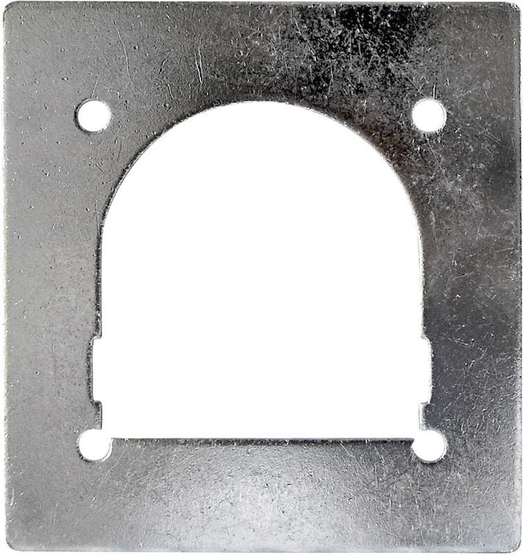 LAS - Gegenplatte zur Stabilisierung der Zurrmulden mit Ausschnitt Anhängerzubehör