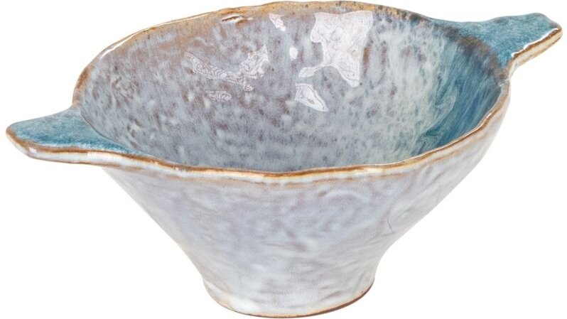 Böhmische Küchenschüssel aus blauem Stein