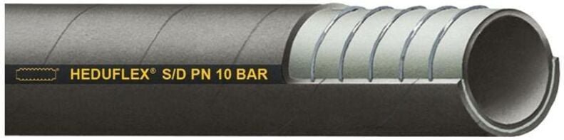 Saug- und Druckschlauch heduflex® Länge 20 m Innen-Ø 110 mm Außen-Ø 126,0 mm