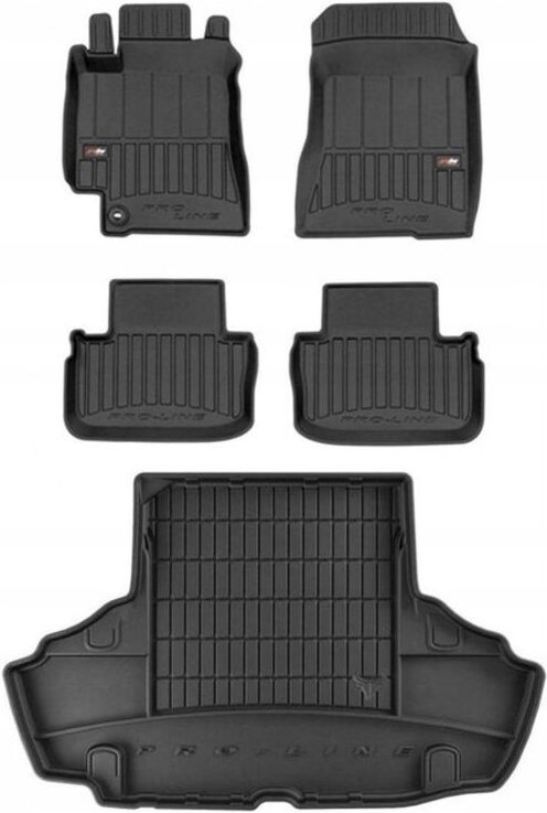 3D-KIT Gummi-Fußmatten Lexus IS 1 Limousine 1998-2005