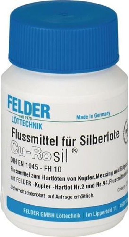 Cu-Rosil' Hartlötflussmittel Inhalt 100 g - Felder