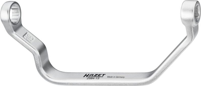 Hazet Saugrohr- / Spezialschlüssel, VAG 2584-13, Vierkant hohl 10 mm (3/8), Außen Doppel-Sechskant Profil, 13 mm