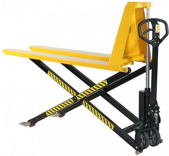 Matisère - Hochhubwagen mit langen Gabeln 1500x520mm - Hub 800mm - Tragfähigkeit 1T - Ergonomie und Sicherheit - 1830043...