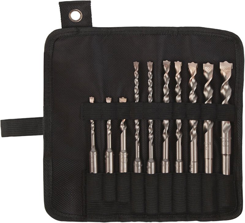 116D Set mit 10 Betonbohrern twister-plus