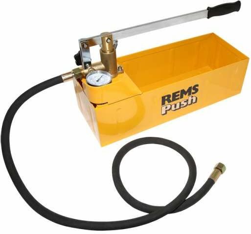 Thumbnail - Push Druckprüfpumpe Prüfpumpe Handprüfdruckpumpe Abdrückpumpe zum Abdrücken bis 60 bar 115000 - Rems