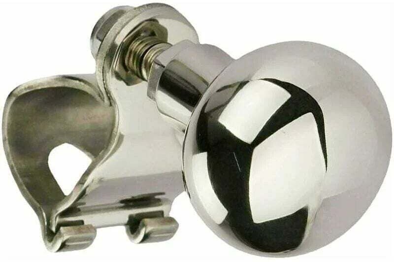 Edelstahl-Lenkradkugel für Autos, Auto-Lenkradverstärker, universeller Auto-Lenkradknaufgriff, Lenkradverstärkerkugel, L...