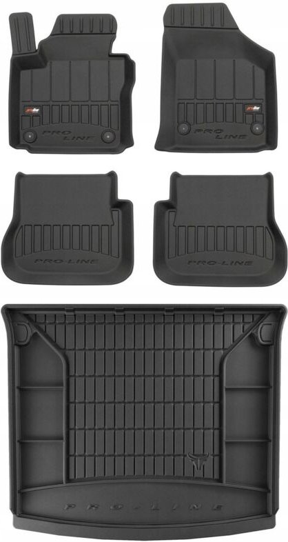 Thumbnail - SET 3D Gummifußmatten VW Caddy Life 2003-2020