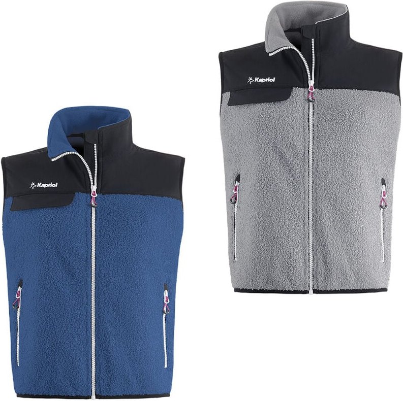 Wool Arbeitsweste für Damen - xs - Grau - Kapriol