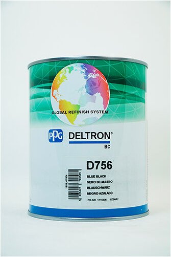 Ppg Deltron D756 Bc Blue Black 1 Liter