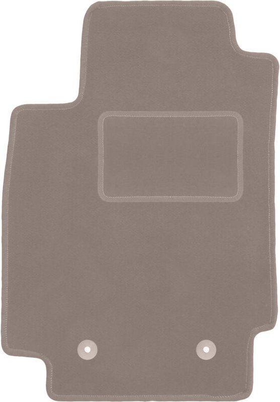 Beige Fahrermatte für: Renault Captur SUV (2013-2019)
