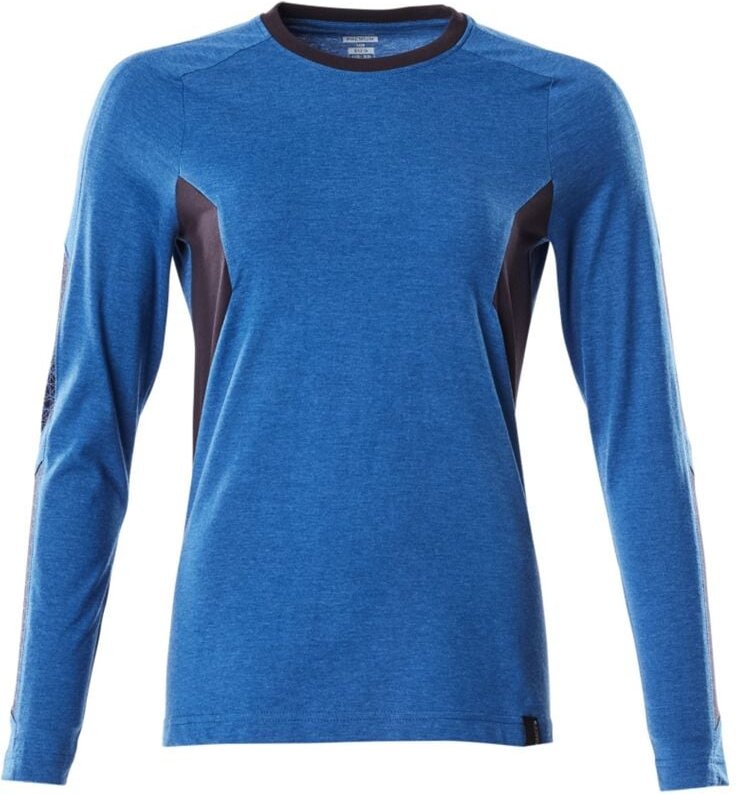 Accelerate T-Shirt, langarm, Damen Gr. m azurblau/schwarzblau - Mascot