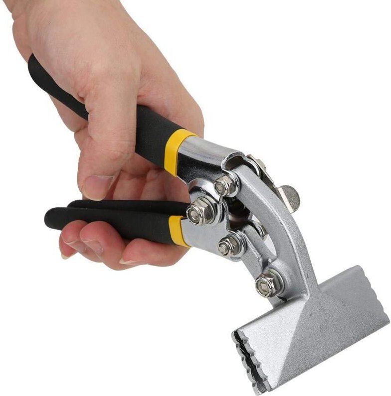 Handgehaltene Blechbiegezange, manuelles Werkzeug zum Biegen von Blechen
