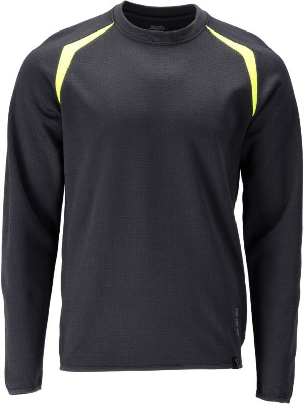 Warnschutz-Sweatshirt 21584-337-01017 Gr. s schwarz/hi-viz gelb - Mascot