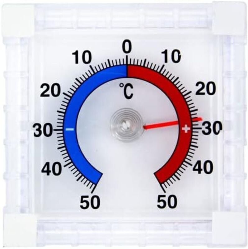 Linghhang - Selbstklebendes Fensterthermometer für Innen und Außen