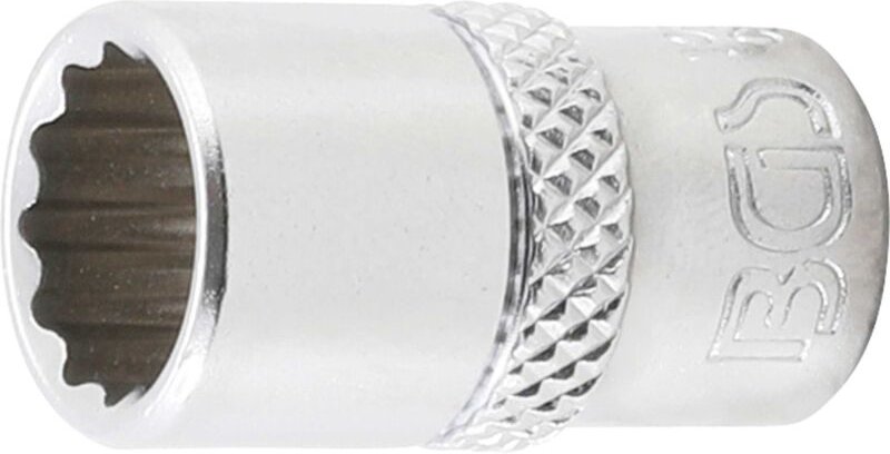 Steckschlüssel-Einsatz Zwölfkant Antrieb Innenvierkant 6,3 mm (1/4') sw 3/8'