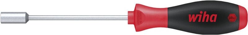 Wiha Schraubendreher SoftFinish® Sechskant-Steckschlüssel mit Rundklinge 17,0 mm x 125 mm (01033)