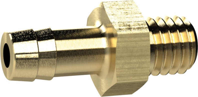 Einschraubschlauchtülle, M14x1,5, für Schl. lw 13 mm, sw 17, ms - Riegler