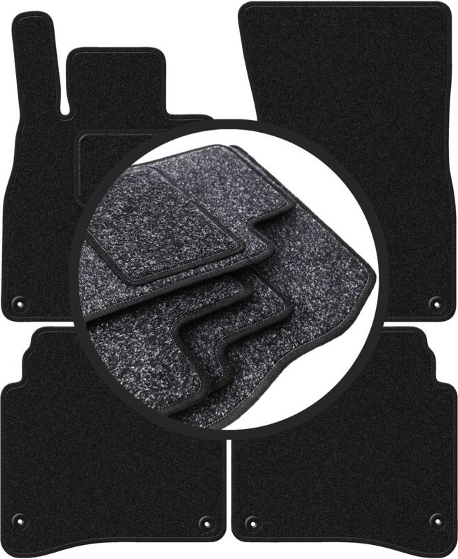 ANTHRA Autofußmatten für: Mercedes S W222 Limousine lang (2013-)