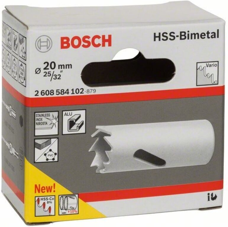 Thumbnail - Lochsäge HSS-Bimetall für Standardadapter 20 mm, 25/32' - Bosch