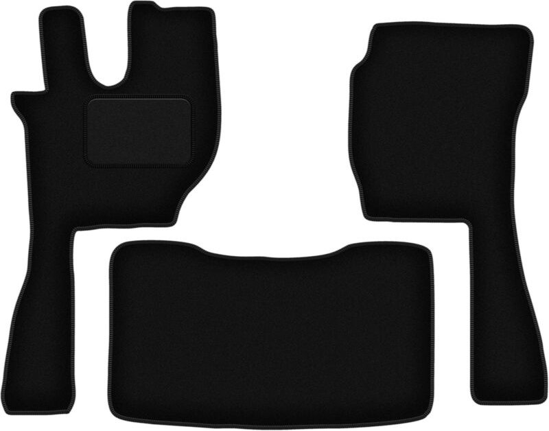 Schwarze Veloursmatten für: Volvo FH16 – 4. Generation Automatik (2012-)